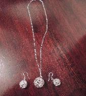 Pure Class Designer Silver Jewels Set